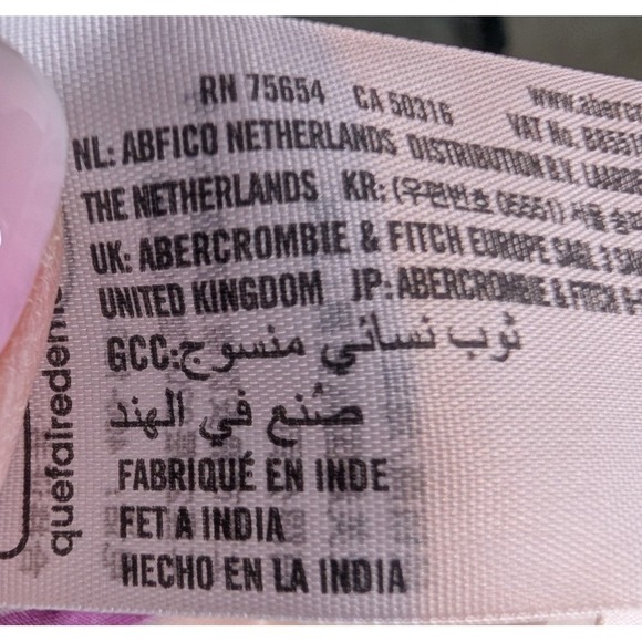 Abercrombie & Fitch Emerson Poplin Puff Sleeve Floral Midi Dress XS Coquette - Picture 10 of 13